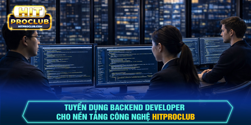 Tuyển dụng Backend Developer