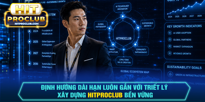 Định hướng dài hạn luôn gắn với triết lý xây dựng Hitproclub bền vững