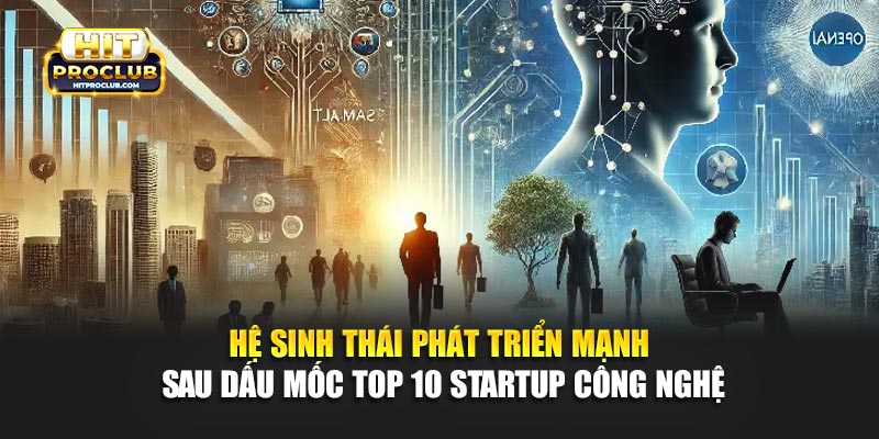 Hệ sinh thái phát triển mạnh sau dấu mốc Top 10 startup công nghệ