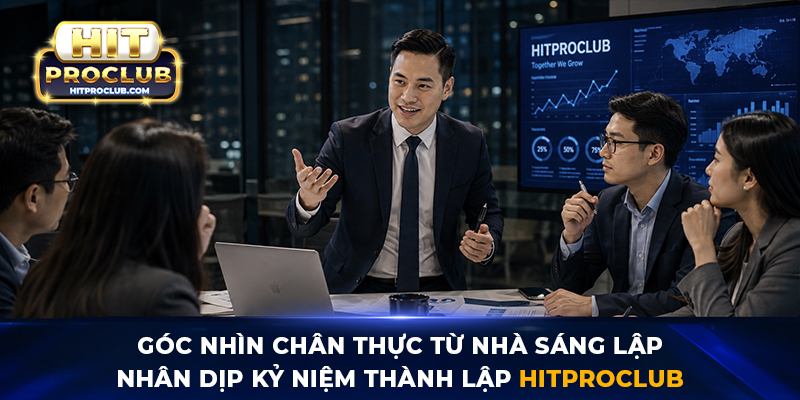 Góc nhìn chân thực từ nhà sáng lập nhân dịp kỷ niệm thành lập Hitproclub