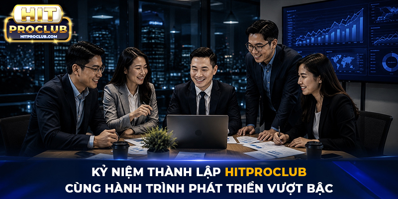 Kỷ Niệm Thành Lập Hitproclub Cùng Hành Trình Phát Triển Vượt Bậc