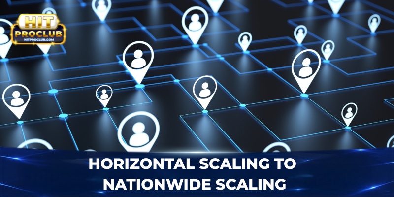 Horizontal scaling to nationwide scaling