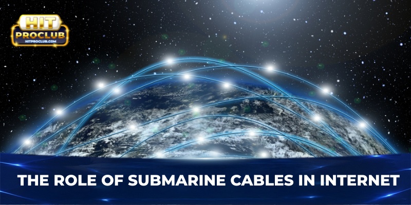 The role of submarine cables in internet