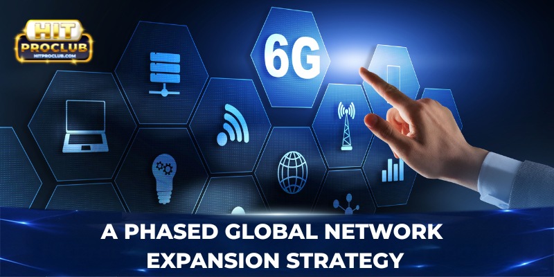 A phased global network expansion strategy