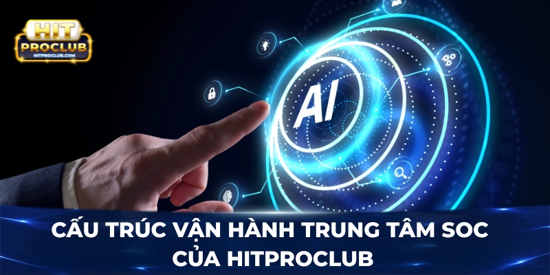 Cấu trúc vận hành trung tâm SOC của Hitproclub