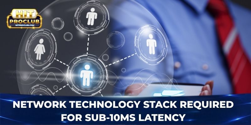 Network technology stack required for sub-10ms latency